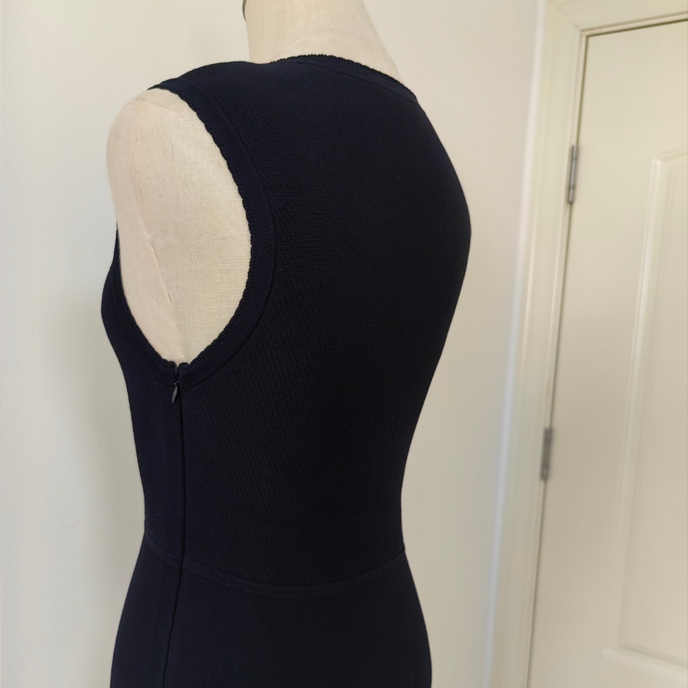 Sandro Two-tone mini knit dress - Picture 11 of 13